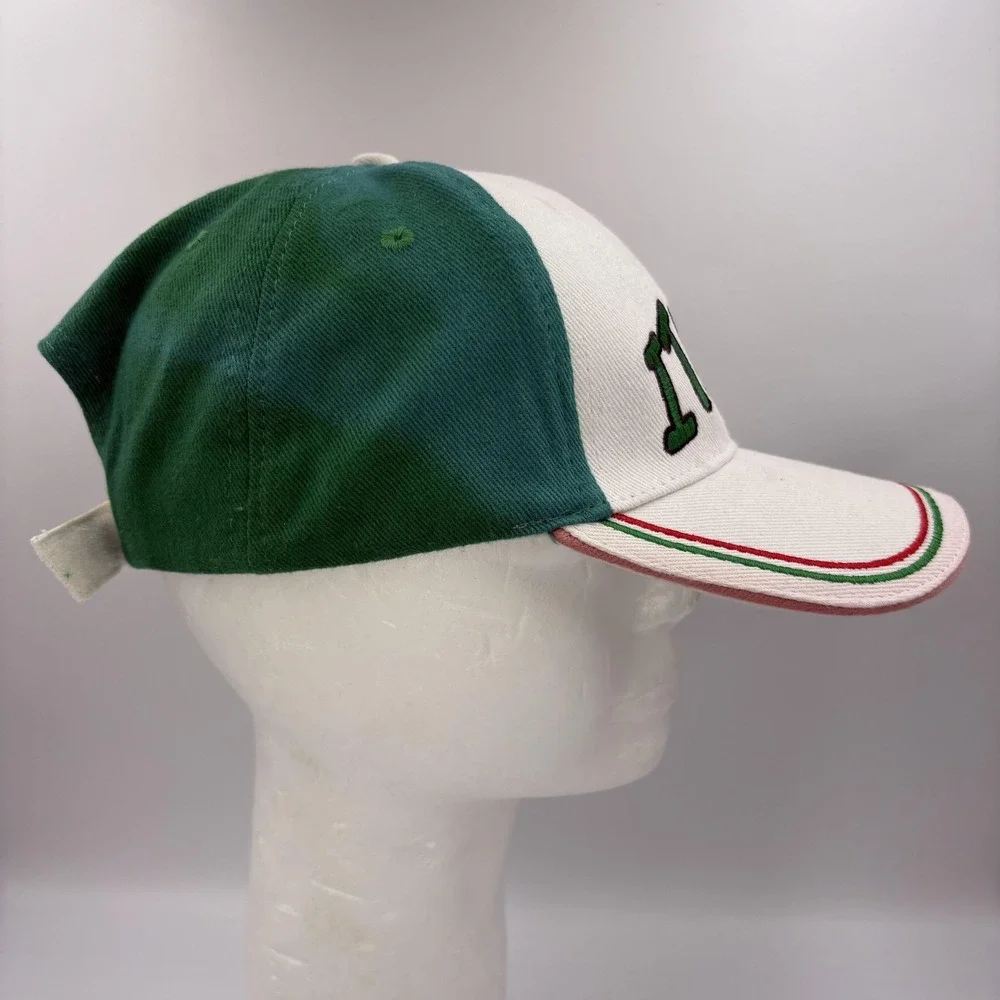 Taste Of Italy Hat Cap Strap‎ Back Mens One Size Italia Flag Tricolor Baseball